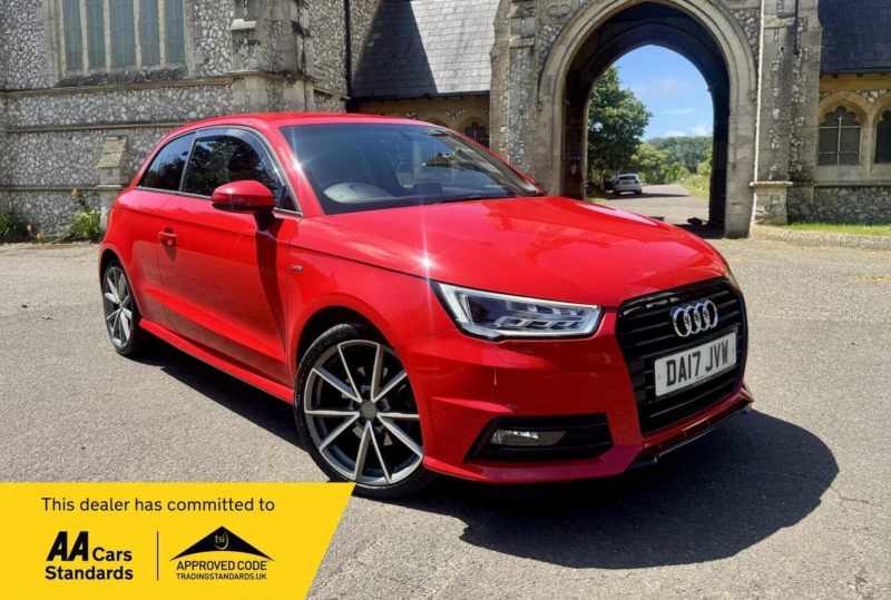 2017 Audi A1 1.4 Tfsi Cod Black Edition S Tronic Euro 6 (s/s) 3dr in Red — image 1