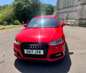 2017 Audi A1 1.4 Tfsi Cod Black Edition S Tronic Euro 6 (s/s) 3dr in Red — image 2
