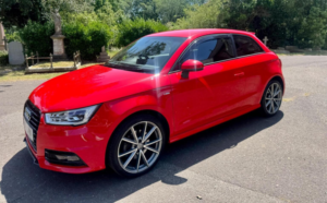 2017 Audi A1 1.4 Tfsi Cod Black Edition S Tronic Euro 6 (s/s) 3dr in Red — image 3