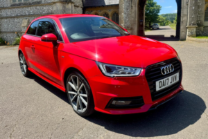 2017 Audi A1 1.4 Tfsi Cod Black Edition S Tronic Euro 6 (s/s) 3dr in Red — image 6