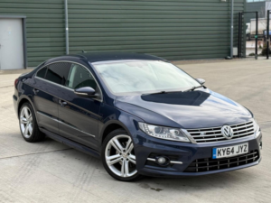 2014 Volkswagen Cc 2.0 Tdi Bluemotion Tech R-Line DSG Euro 5 (s/s) 4dr in Blue — image 5