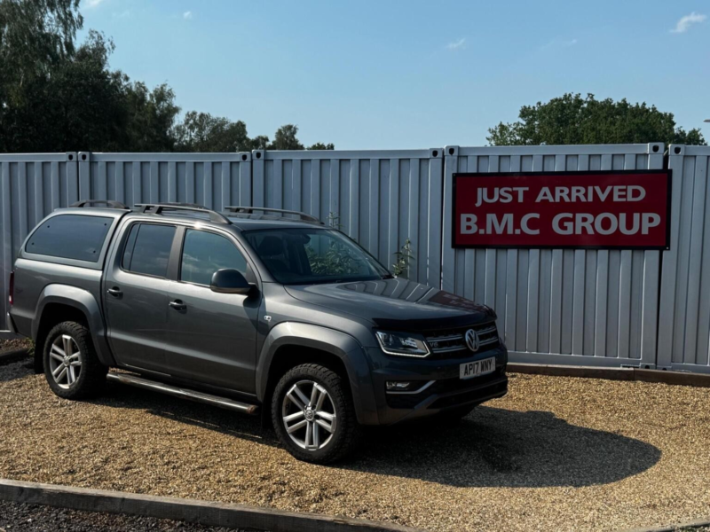 2017 Volkswagen Amarok 3.0 Tdi V6 Bluemotion Tech Highline Auto 4motion Euro 6 (s/s) 4dr in Grey — image 1