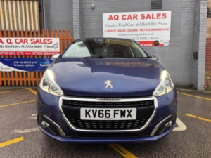 2016 Peugeot 208 1.6 Bluehdi Allure Euro 6 5dr in Blue — image 2