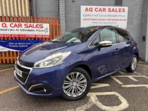 2016 Peugeot 208 1.6 Bluehdi Allure Euro 6 5dr in Blue — image 3