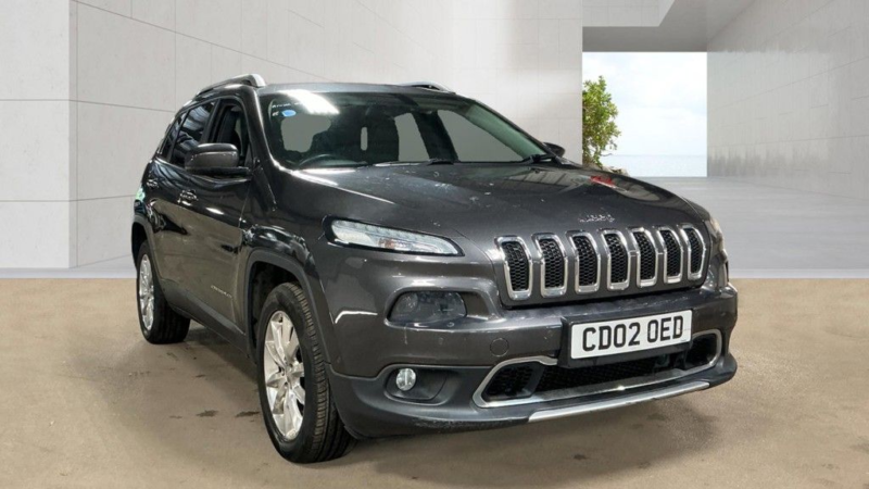 2014 Jeep Cherokee 2.0 Crd Limited SUV 5dr Diesel Auto 4WD Euro 5 (s/s) (170 Ps) in Grey — image 1