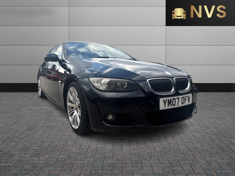2007 BMW 3 Series 3.0 330d M Sport Coupe in Black — image 1