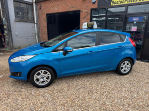 2015 Ford Fiesta 1.6 Tdci Econetic Titanium Euro 5 (s/s) 5dr in Blue — image 6