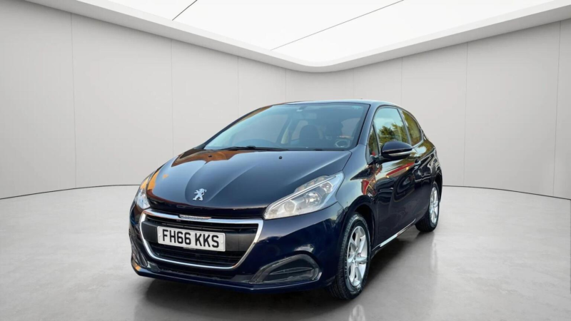 2016 Peugeot 208 1.2 Puretech Active Euro 6 3dr in Blue — image 1