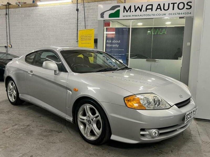 2002 Hyundai Coupe 2.7 V6 Coupe 3dr Petrol Manual (250 G/km, 165 Bhp) in Silver — image 1