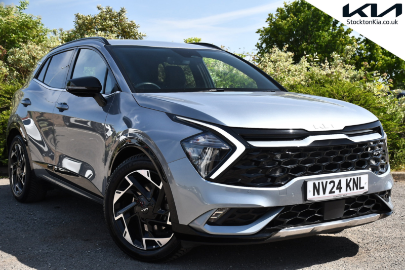 2024 Kia Sportage 1.6 T-Gdi Mhev Gt-Line SUV 5dr Petrol Hybrid Dct Euro 6 (s/s) (157 Bhp) in Silver — image 1