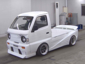 1995 Suzuki Carry Ek Motors Modified Hello Special 660cc Kei Pickup in White — image 2