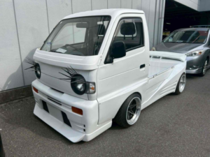 1995 Suzuki Carry Ek Motors Modified Hello Special 660cc Kei Pickup in White — image 6