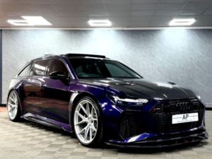 2020 Audi Rs6 Avant 4.0 Tfsi V8 Carbon Black Tiptronic Quattro Euro 6 (s/s) 5dr in Audi Exclusive Velevt Purple — image 3