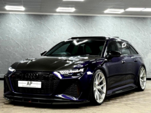 2020 Audi Rs6 Avant 4.0 Tfsi V8 Carbon Black Tiptronic Quattro Euro 6 (s/s) 5dr in Audi Exclusive Velevt Purple — image 4