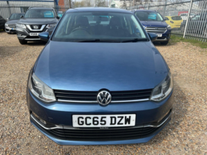 2016 Volkswagen Polo 1.2 Tsi Bluemotion Tech Se Euro 6 (s/s) 5dr in Blue — image 2
