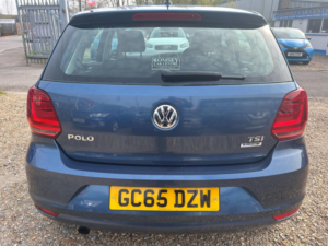 2016 Volkswagen Polo 1.2 Tsi Bluemotion Tech Se Euro 6 (s/s) 5dr in Blue — image 6