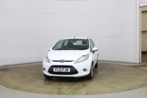2012 Ford Fiesta 1.4 Tdci Dpf Zetec 5dr in White — image 2