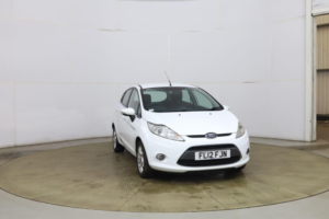 2012 Ford Fiesta 1.4 Tdci Dpf Zetec 5dr in White — image 3
