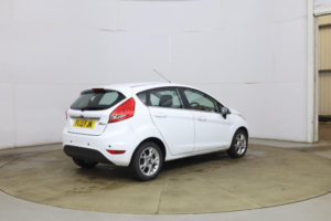 2012 Ford Fiesta 1.4 Tdci Dpf Zetec 5dr in White — image 6