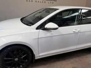 2017 Volkswagen Golf 1.6 Tdi Bluemotion Tech S Euro 6 (s/s) 5dr in White — image 3
