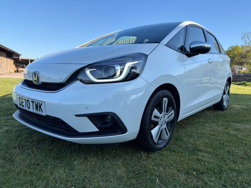 2020 Honda Jazz 1.5 H I-Mmd Ex Ecvt Euro 6 (s/s) 5dr in White — image 1