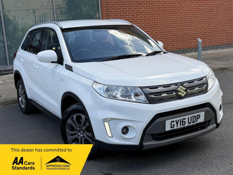 2016 Suzuki Vitara 1.6 Sz4 Euro 6 (s/s) 5dr in White — image 1
