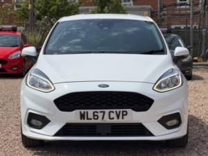 2018 Ford Fiesta 1.0t Ecoboost St-Line X Auto Euro 6 (s/s) 5dr in White — image 2