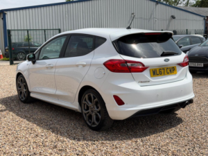 2018 Ford Fiesta 1.0t Ecoboost St-Line X Auto Euro 6 (s/s) 5dr in White — image 4