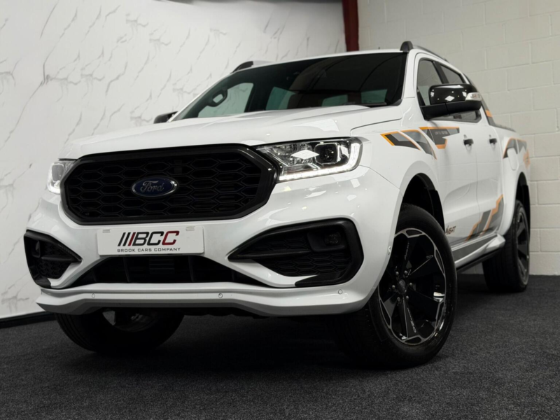 2022 Ford Ranger 2.0 Ecoblue Ms-Rt Auto 4WD Euro 6 (s/s) 4dr in White — image 1