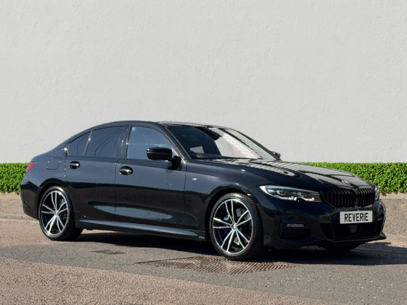 2019 BMW 3 Series 2.0 320d M Sport Saloon 4dr Diesel Auto Euro 6 (s/s) (190 Ps) in Black — image 1