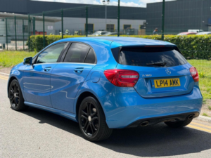 2014 Mercedes-Benz A Class 1.6 A180 Sport 7g-Dct Euro 6 (s/s) 5dr in Blue — image 4