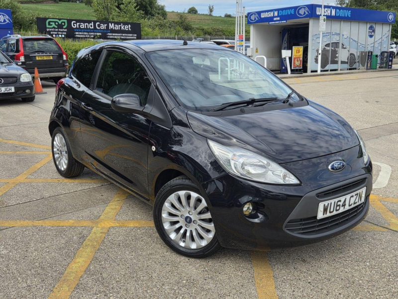 2014 Ford Ka 1.2 Zetec Euro 5 (s/s) 3dr in Black — image 1