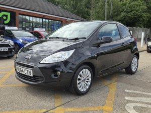 2014 Ford Ka 1.2 Zetec Euro 5 (s/s) 3dr in Black — image 2