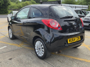 2014 Ford Ka 1.2 Zetec Euro 5 (s/s) 3dr in Black — image 4