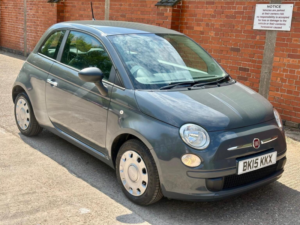 2015 Fiat 500 1.2 Pop Euro 6 (s/s) 3dr in Grey — image 2