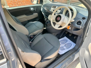 2015 Fiat 500 1.2 Pop Euro 6 (s/s) 3dr in Grey — image 3