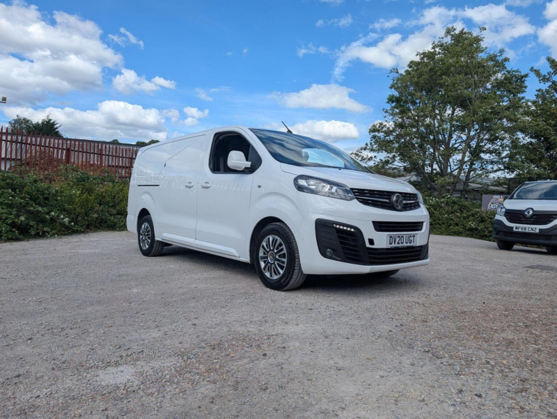2020 Vauxhall Vivaro 2.0 Turbo D 3100 Sportive L2 H1 Euro 6 (s/s) 5dr in White — image 1
