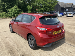 2017 Nissan Pulsar 1.2 Dig-T Acenta in Red — image 3