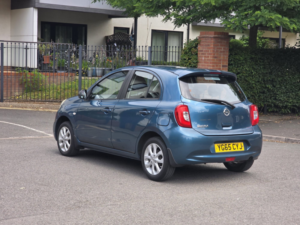 2015 Nissan Micra 1.2 Acenta Hatchback 5dr Petrol Manual Euro 5 (80 Ps) in Blue — image 4