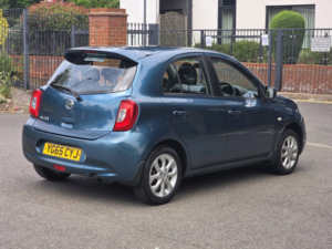 2015 Nissan Micra 1.2 Acenta Hatchback 5dr Petrol Manual Euro 5 (80 Ps) in Blue — image 6