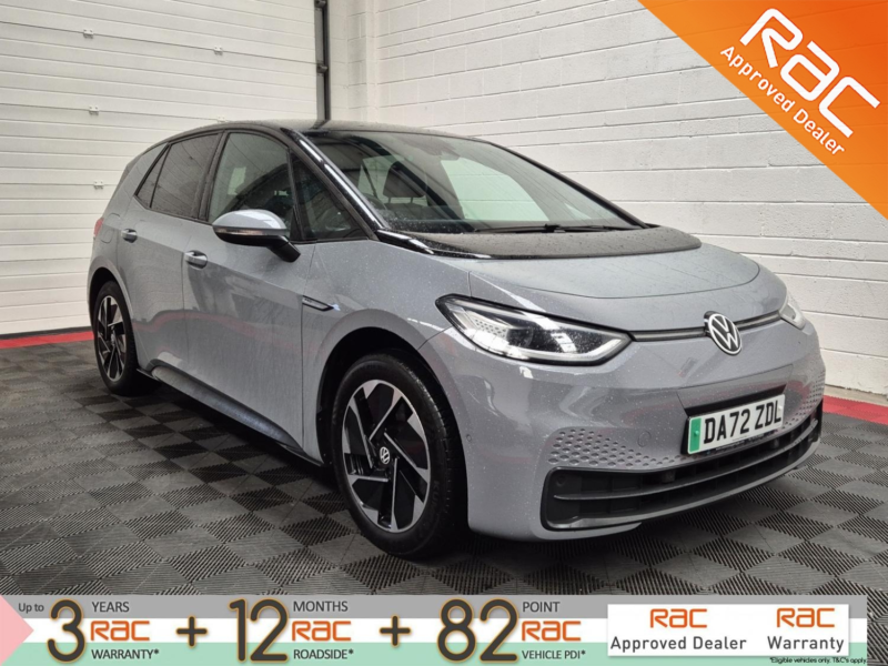 2022 Volkswagen Id.3 Pro 58kwh Family in Grey — image 1