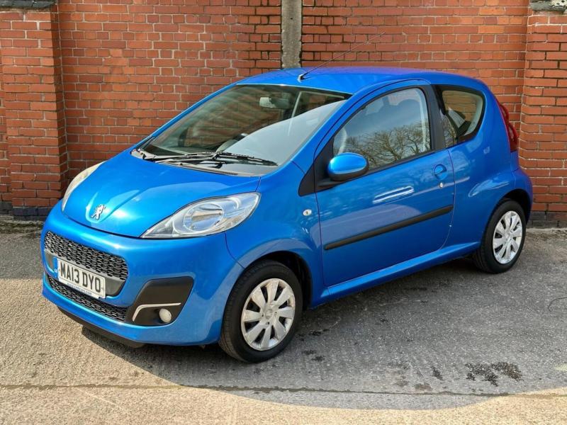 2013 Peugeot 107 1.0 12v Active Euro 5 3dr in Blue — image 1