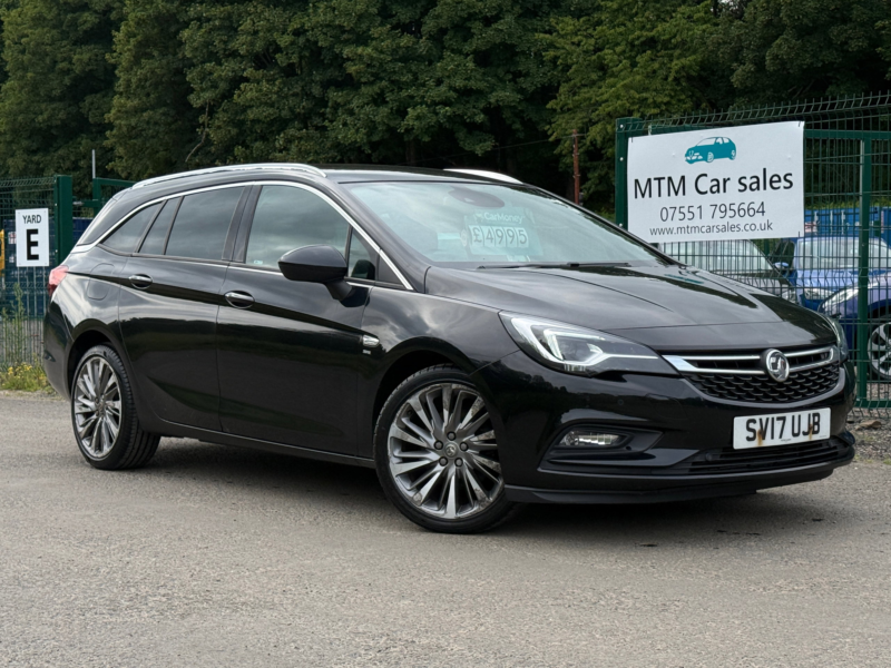 2017 Vauxhall Astra 1.6 Cdti Blueinjection Sri Nav Sports Tourer 5dr Diesel Manual Euro 6 (s/s) (136 Ps) in Black — image 1