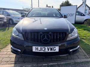 2013 Mercedes-Benz C Class 2.1 C250 Cdi Blueefficiency Amg Sport Euro 5 (s/s) 2dr in Black — image 2
