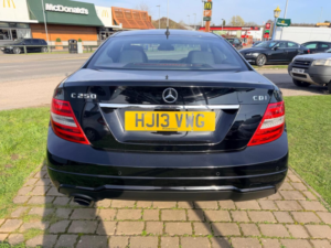 2013 Mercedes-Benz C Class 2.1 C250 Cdi Blueefficiency Amg Sport Euro 5 (s/s) 2dr in Black — image 6