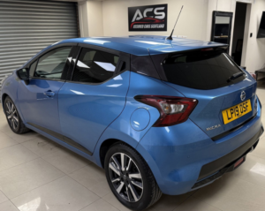 2019 Nissan Micra 1.0 Ig-T Tekna Hatchback 5dr Petrol Xtron Euro 6 (s/s) (100 Ps) in Blue — image 3