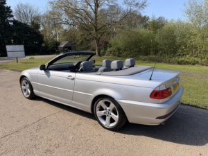 2004 BMW 3 Series 318ci Se (e46) Convertible in Silver — image 3