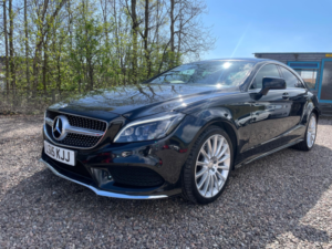 2015 Mercedes-Benz Cls 2.1 Cls220 Bluetec Amg Line Coupe G-Tronic+ Euro 6 (s/s) 4dr in Black — image 2