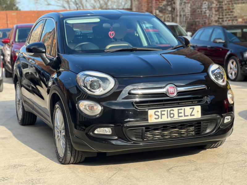 2016 Fiat 500x 1.6 Multijetii Lounge Euro 6 (s/s) 5dr in Black — image 1