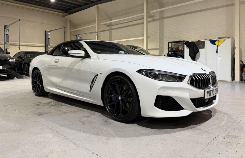 2019 BMW 8 Series 3.0 840i Steptronic Euro 6 (s/s) 2dr in White — image 1